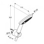 Душевой гарнитур Kludi Freshline, 6795005-00